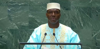 79ème session ordinaire des Nations Unies : Le Colonel Abdoulaye Maïga, porte-parole du Mali.